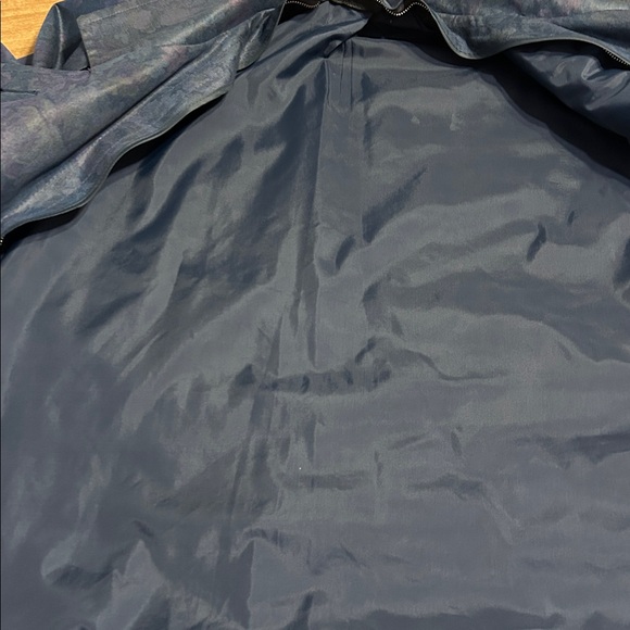 Vintage London Fog Floral Trench Coat Size 10 Whimsigoth Dark Academia Long - Picture 8 of 17